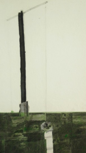 Fantana – tehnica mixta – 87’54cm