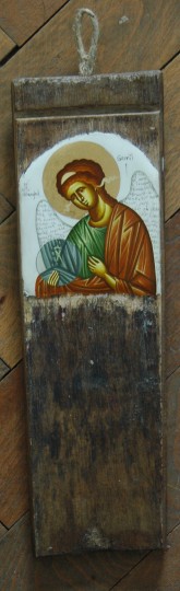 Arhanghel Gavriil – tempera lemn – 25’8cm