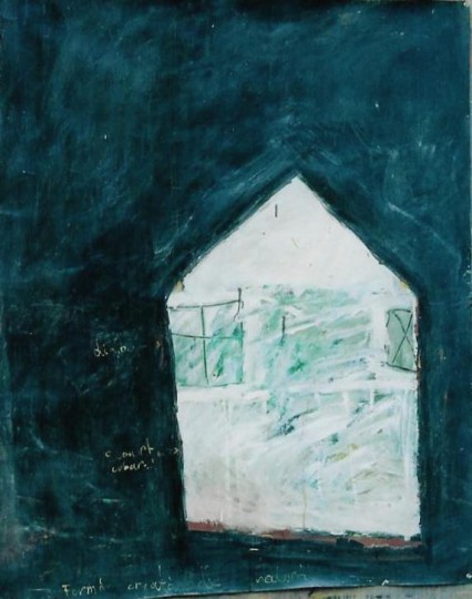 Cula – acrilic, carton – 50,70 cm