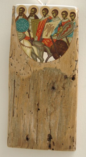 Mucenici – tempera lemn – 32, 14 cm