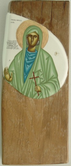 Mucenita Lucia – tempera lemn – 21, 10 cm