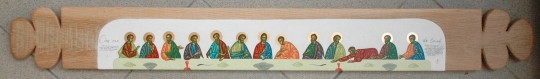 Toaca in 12 Sunete – tempera lemn – 100, 11 cm