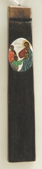 Toma si Hristos – tempera lemn – 48, 8 cm