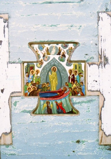 Adormirea Maici Domnului – tempera lemn – 48’34cm