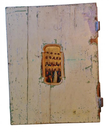 Intrarea in Rai – tempera lemn – 46x34cm (2)