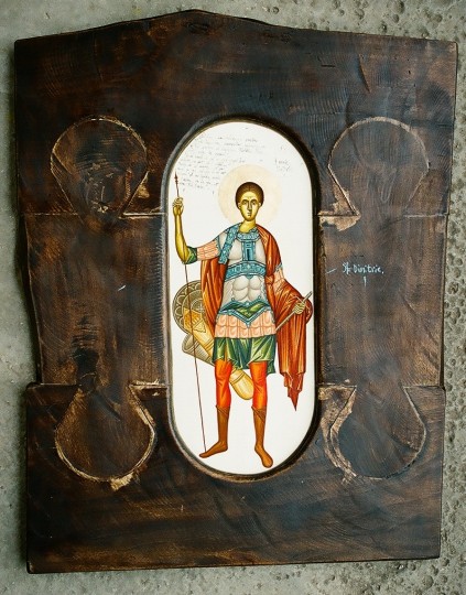 Mucenicu Mimitrie – tempera lemn – 46, 35 cm